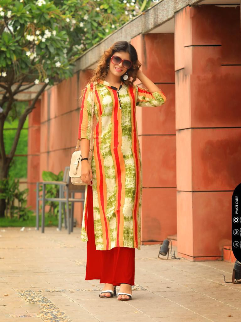 SUF OCT PK 2019-D NO 1018 WOMEN KURTI